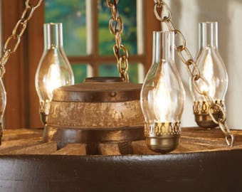 Move &#39;Em Out! Wagon Wheel Chandelier Western Decor Pendant Light Rustic Decor Log Cabin Ceiling Individually Handcrafted For Excellence