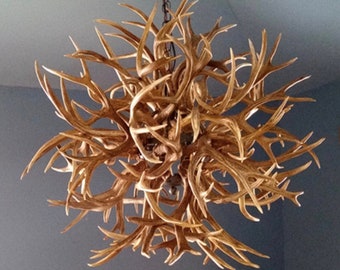 Tumbleweed Deer Antler Chandelier Rustic Kitchen Island Pendant Ceiling Lighting 13 Lights Individually Handcrafted For Excellence