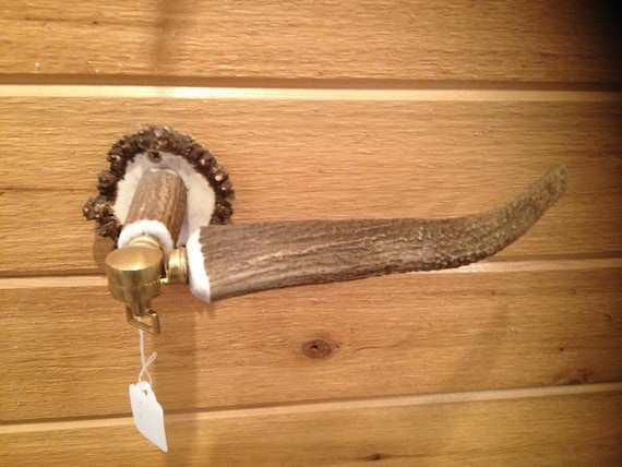 Towel Rack Holder Toilet Paper Holder Real Elk Antler Decor Etsy