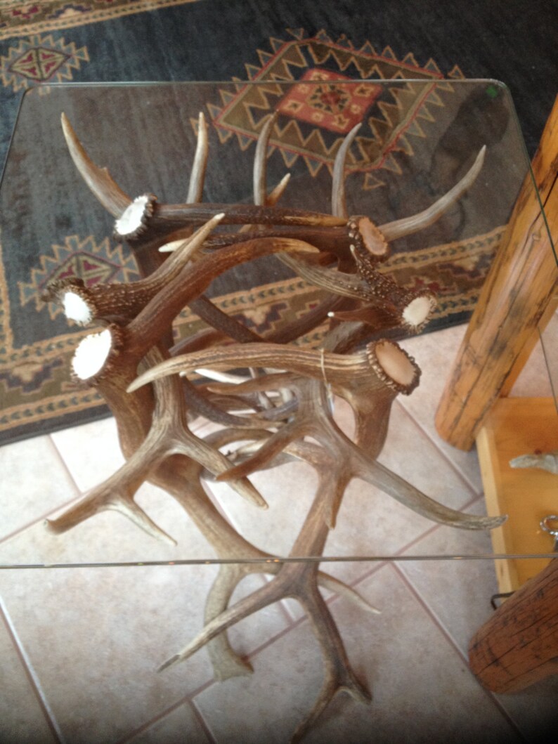 End Table Elk Antler Furniture Rustic Furniture Coffee Table Antler
