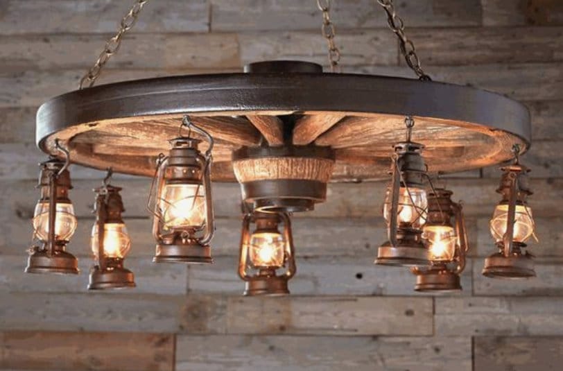 Wild West !Wagon Wheel Chandelier Western Decor Pendant Rustic Light Decor Log Cabin Decor Ceiling Individually Handcrafted For Excellence