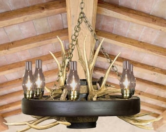 Old West Wagon Wheel Chandelier Rustic Western Decor Pendant Light Log Cabin Decor Ceiling Individually Handcrafted For Excellence