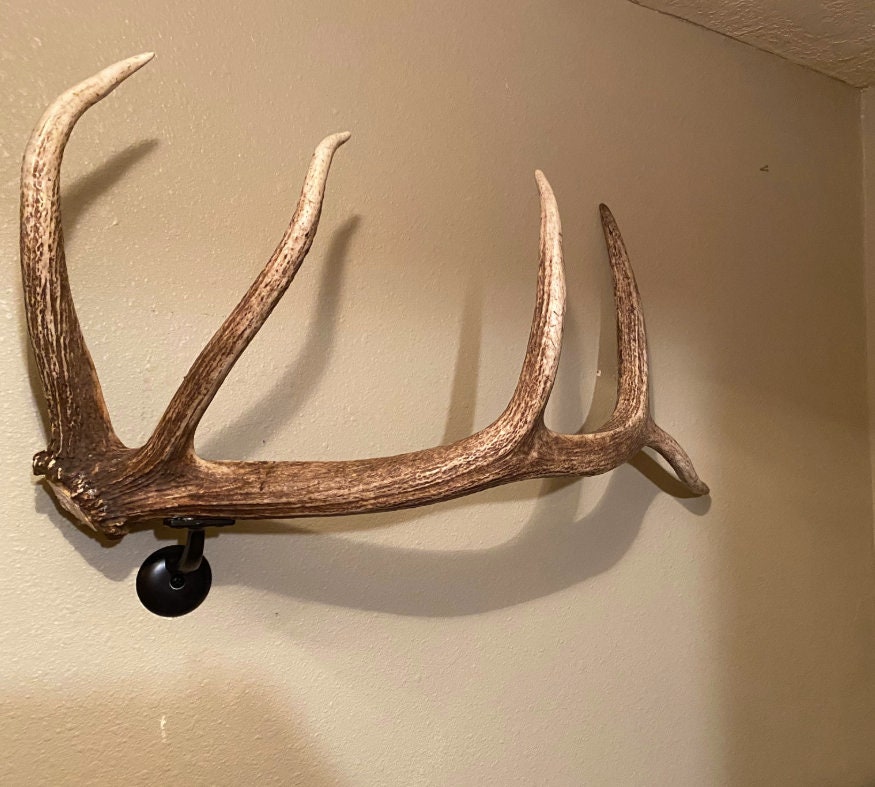 Real Elk Antler Towel Coat Hat Rack Bathroom Rustic Furniture Antler Art Decor Shabby Chic Antique Designs Etsy