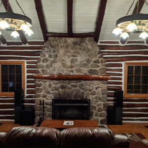 Circle the Wagons! Wagon Wheel Chandelier Western Decor Pendant Light Rustic Decor Log Cabin Ceiling Individually Handcrafted For Excellence