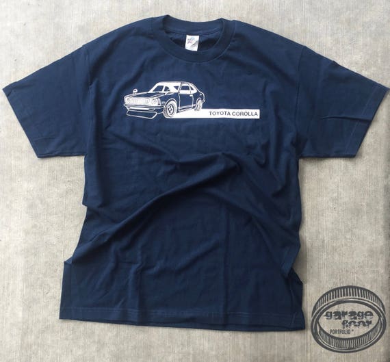 Buy Old School Toyota Corolla T-shirt Online in India