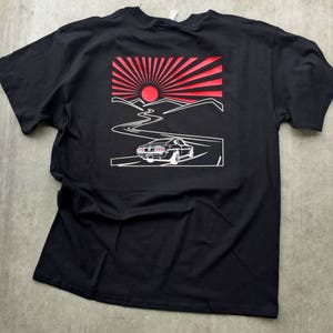 Old School Toyota Celica GT Rising Sun T-shirt