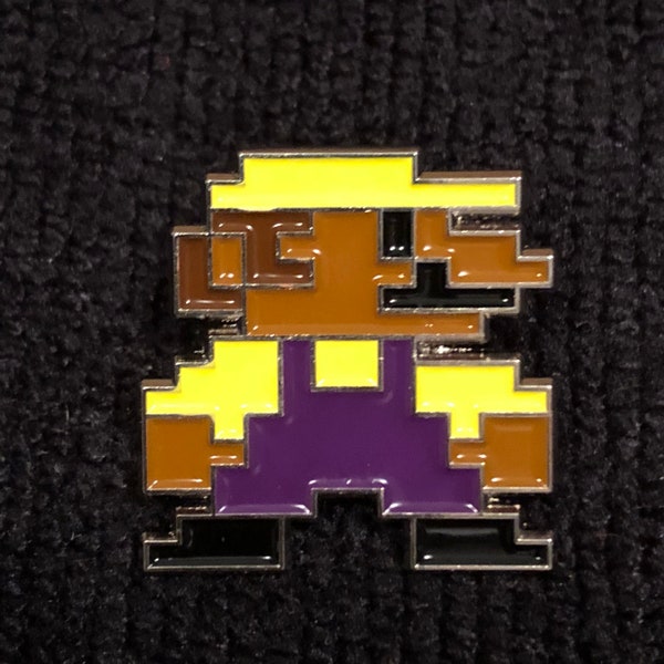 1" Wario Video Game Bad Guys Pins