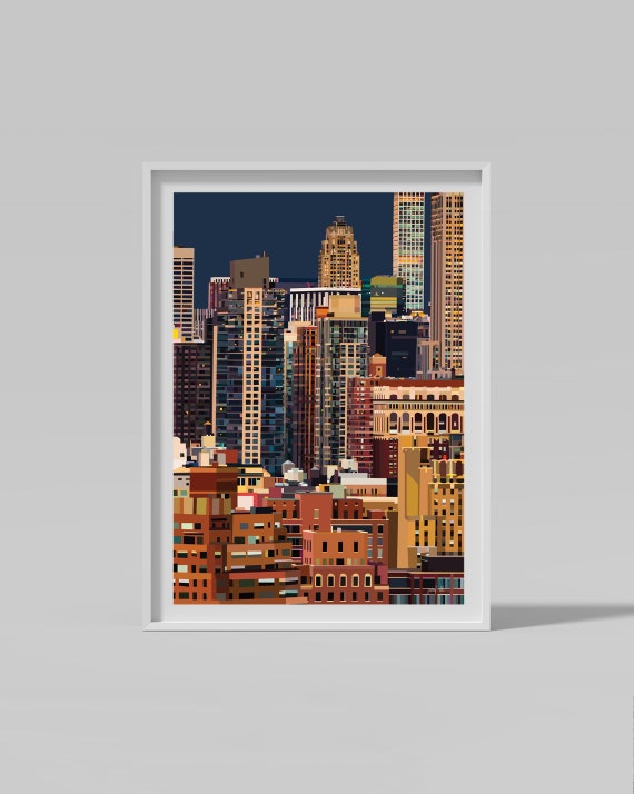 New York print New York City Printable wall art New York Etsy