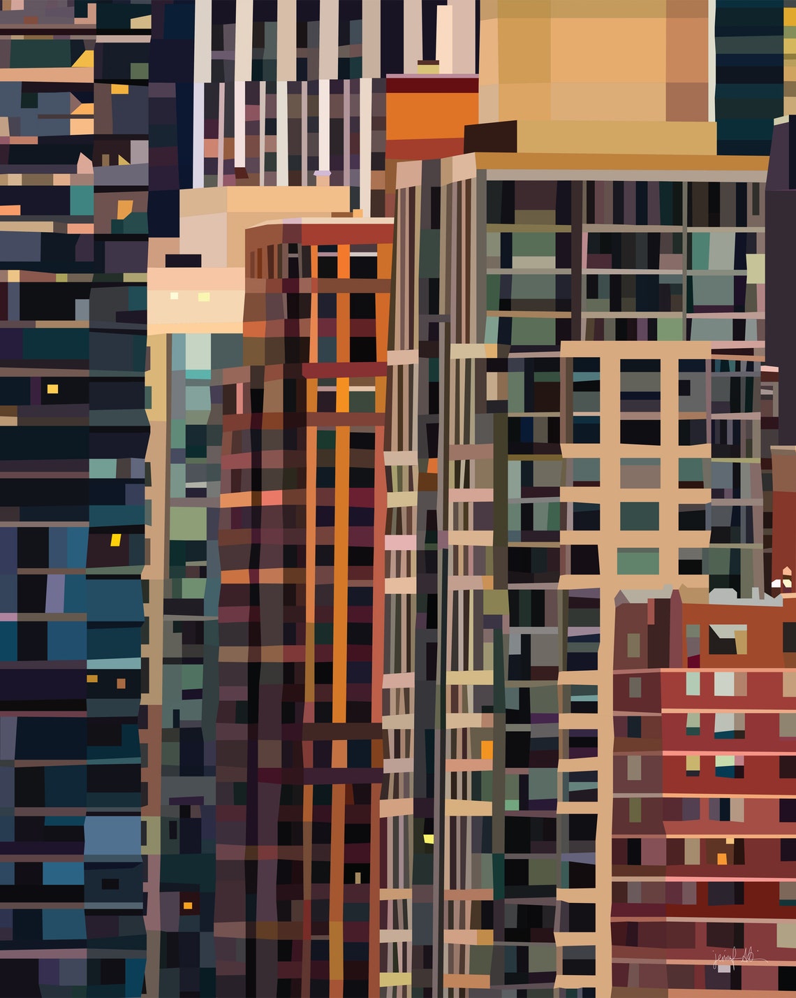 NYC Wall Gallery Set Printable Wall Art for Sale Prints | Etsy