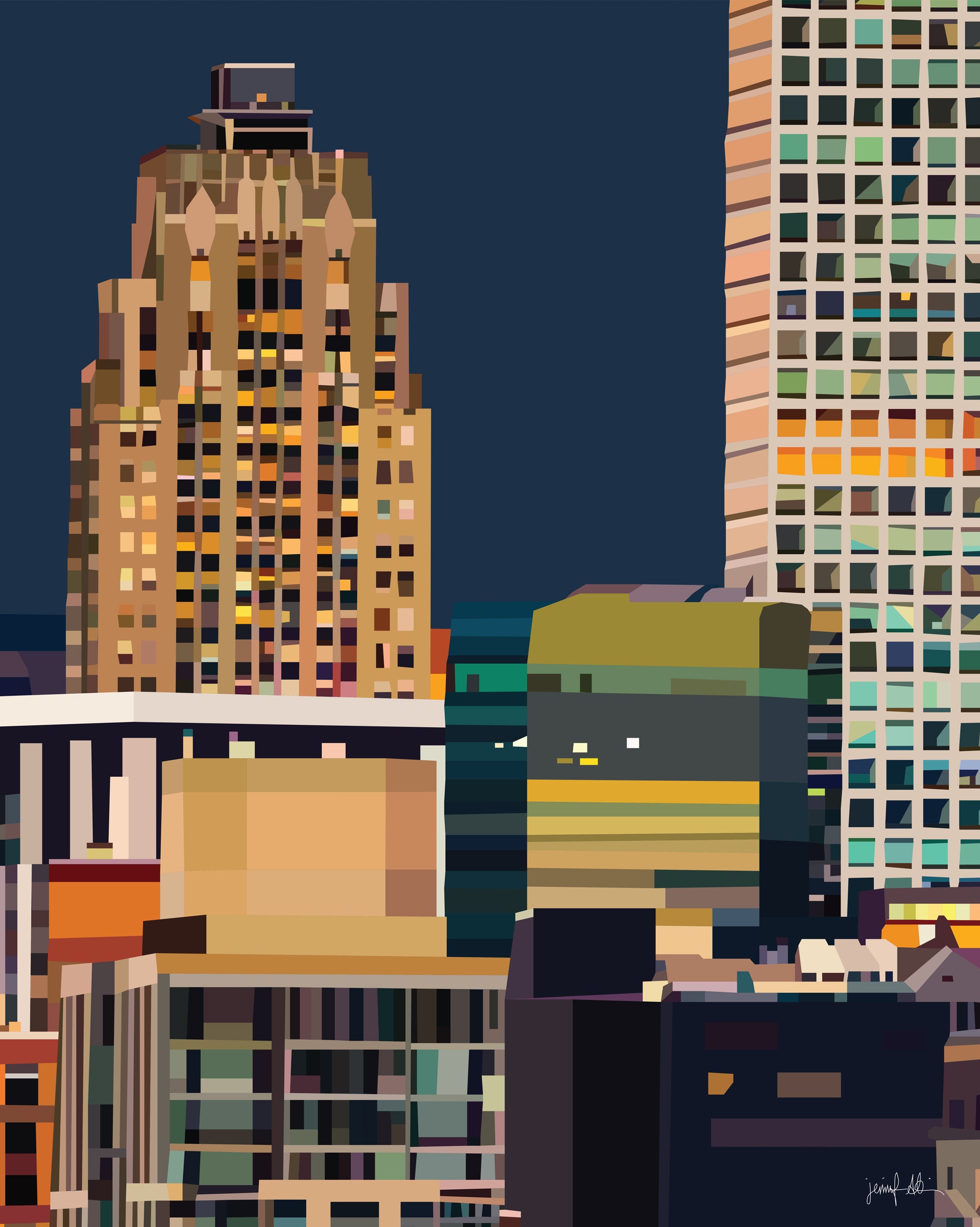 NYC Wall Gallery Set Printable Wall Art for Sale Prints | Etsy