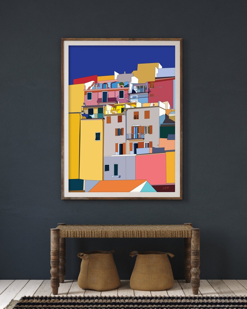 Printable Wall Art for Bedroom Colorful Prints for Frames Etsy