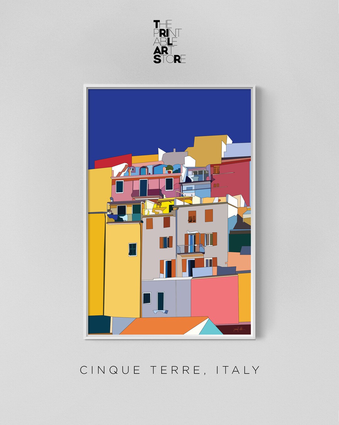 Printable Wall Art for Bedroom Colorful Prints for Frames - Etsy
