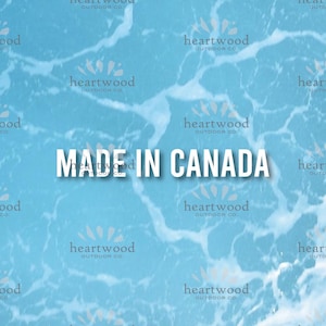 Made in Canada Vinyl Decal // Canadian Flag, Canada, Country Sticker, Truck Sticker, Car Decal, Laptop Decal, Simple Logos