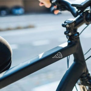 Bicycle Sticker Decal Vinyl // Bike, Helmet, Mountain Bike, Bike Gifts, Biking Stickers, Biking accessories, Waterproof durable stickers