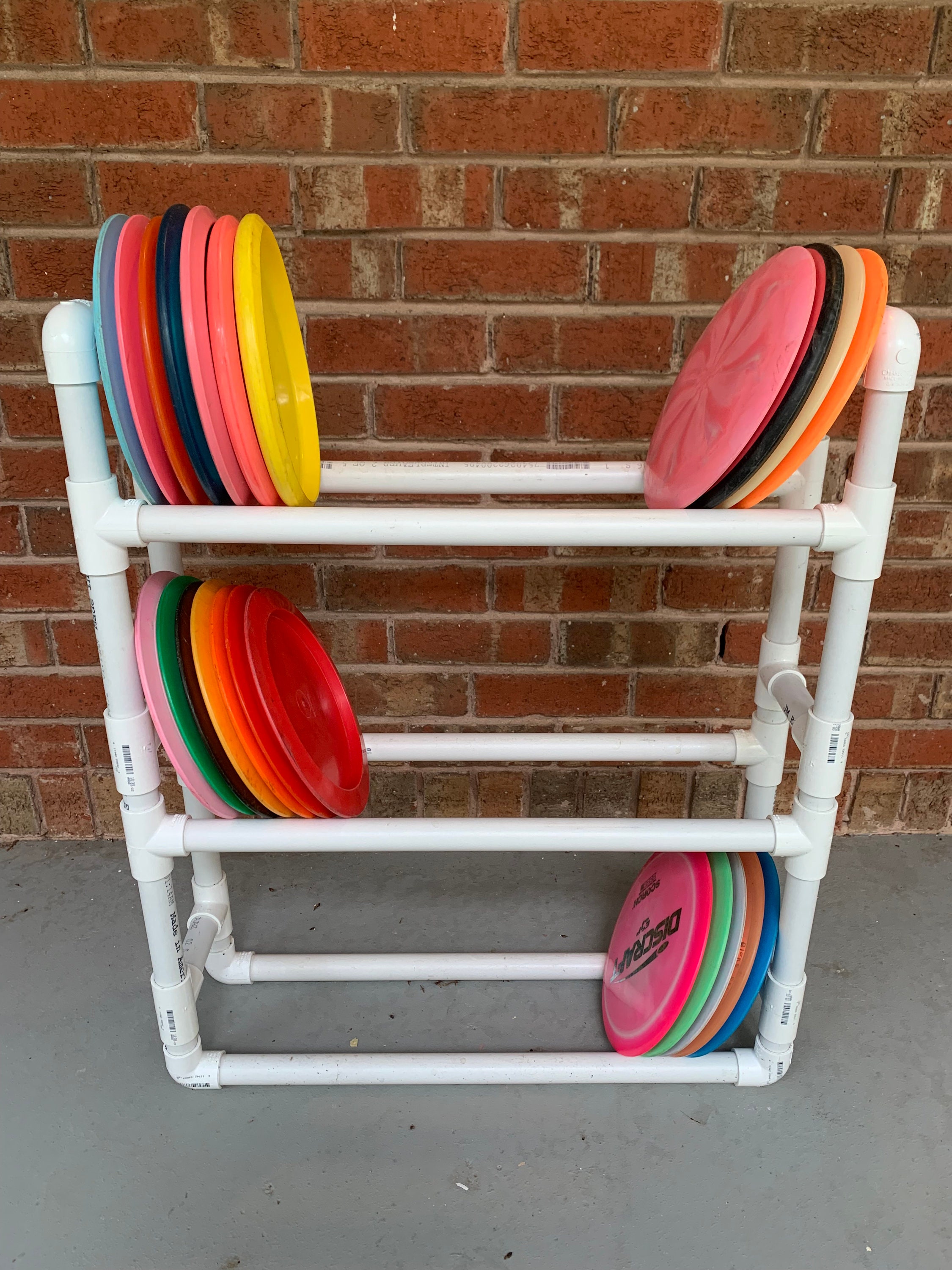 Disc Golf Storage Rack How to PDF Download Etsy