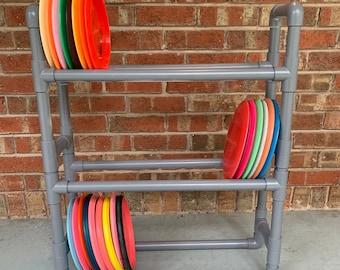 Disc Golf Storage Rack 36 108 Disc Storage and Free Shipping Etsy