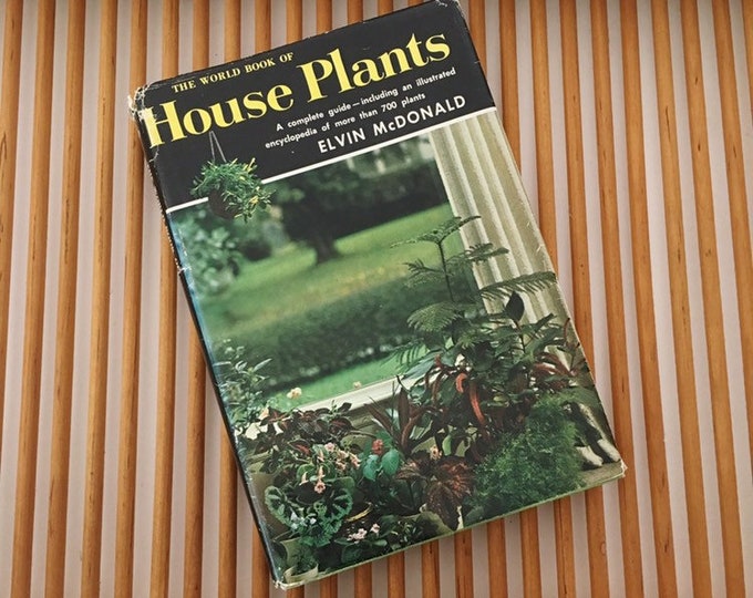 Vintage House Plants Guide Book How to Care for House Plants Book Etsy