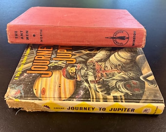 Set of 2 Vintage Science Fiction Books