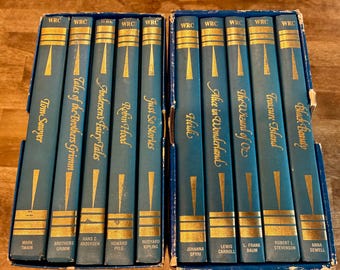 Weekly Reader Classics Hardcover Book Set – Tom Sawyer, Heidi, Treasure Island, Black Beauty