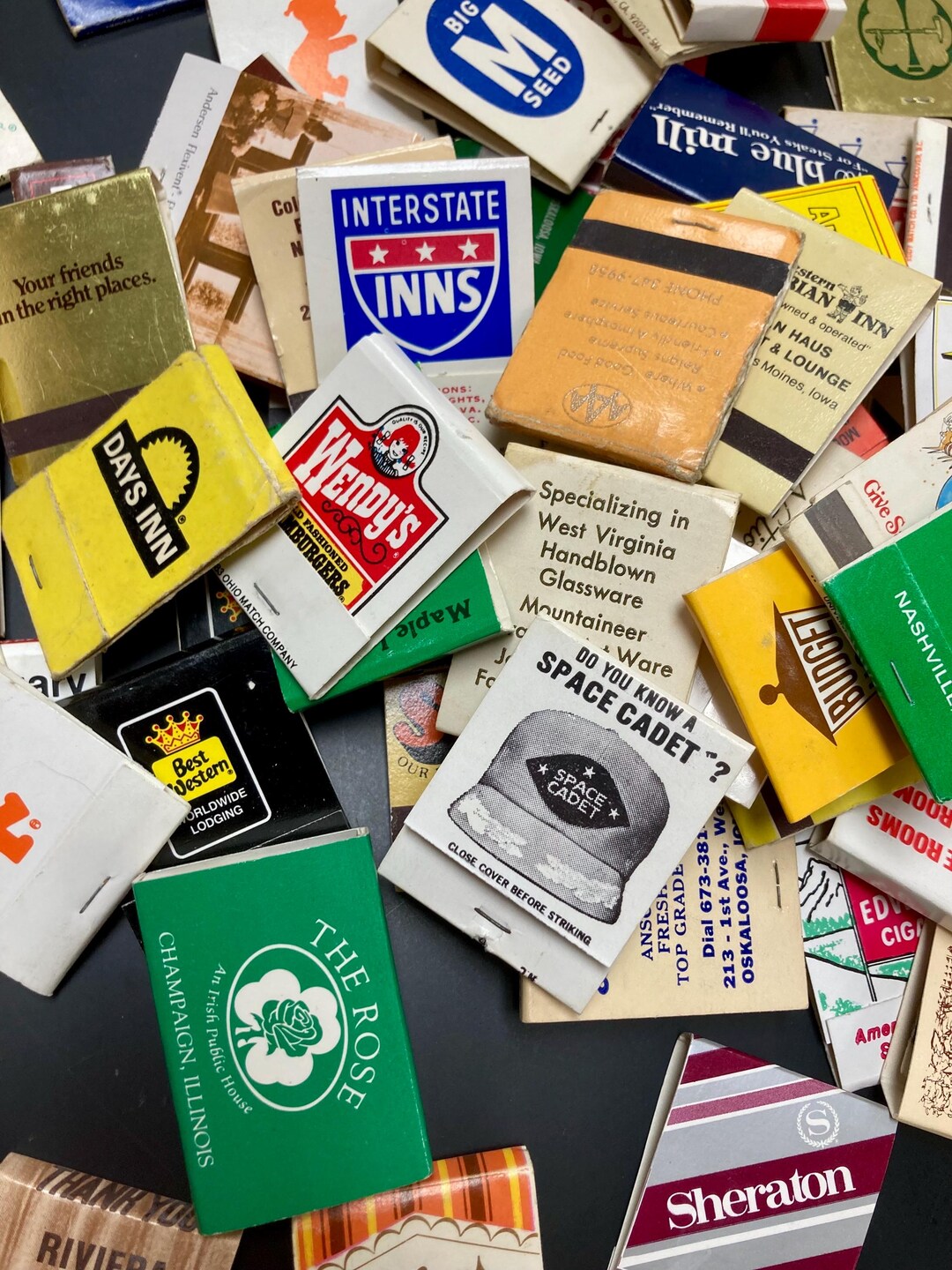Vintage Matchbooks - Lot of 15 - Etsy