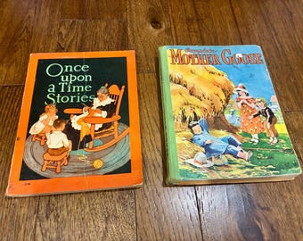 1930s Mother Goose and Once Upon A Time Stories