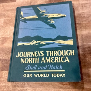 1948 Journey Through North America Book