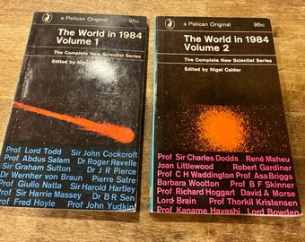 The World Of 1984 - Two Volumes - Edited by Nigel Calder
