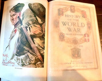 1920 History Of The World War - Volumes 4 and 5