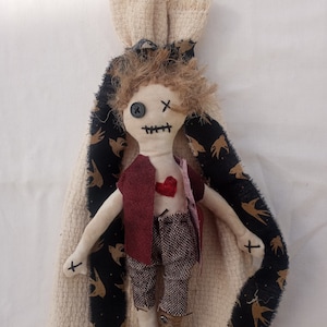 Voodoo doll, poppet, handmade