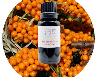 Sea Buckthorn SEED OIL Organic CO2 Select Extract Hippophae rhamnoides Seabuckthorn nutrient rich highest quality