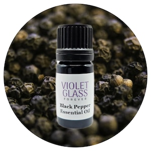 Organic Black Pepper essential oil (Piper nigrum) Aromatherapy Perfumery peppery note high quality