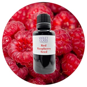Red Raspberry Seed Oil CO2 Extract Organic Vitamin E pro-vitamin A linoleic acid oleic acid self care skincare selfcare oil