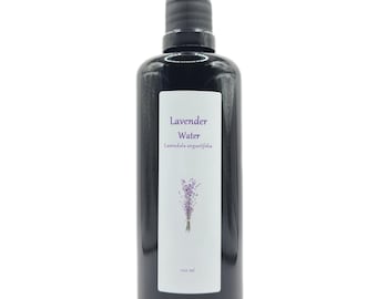 Lavender Hydrosol Organic Lavandula angustifolia Lavender water All natural Pillow Spray Skincare moisturizer hydrating toner