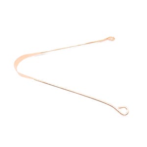 Tongue Cleaner 100% Pure Copper Fresh Breath Clean mouth tongue scraper