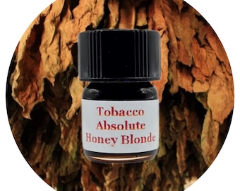 Aceite Absoluto de Tabaco Miel Rubio Nicotiana tabacum Sin nicotina Perfumería natural de Francia Perfume Colonia
