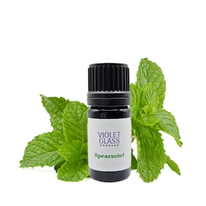 Spearmint Essential Oil Organic USA Mentha spicata Aromatherapy Natural Pure
