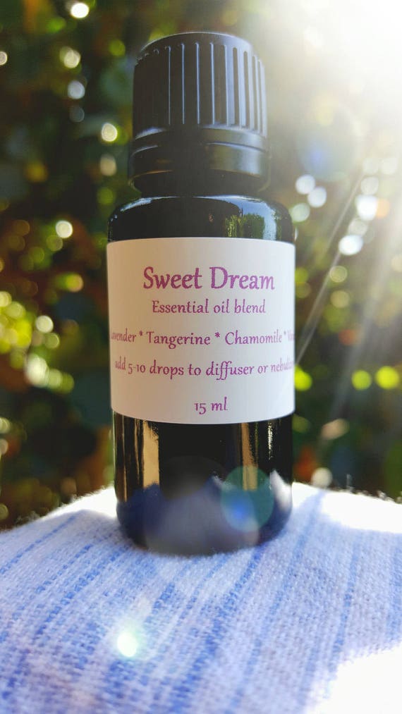 Sweet Dream Essential Oil Diffuser Blend Nigh Time Self Care Organic 