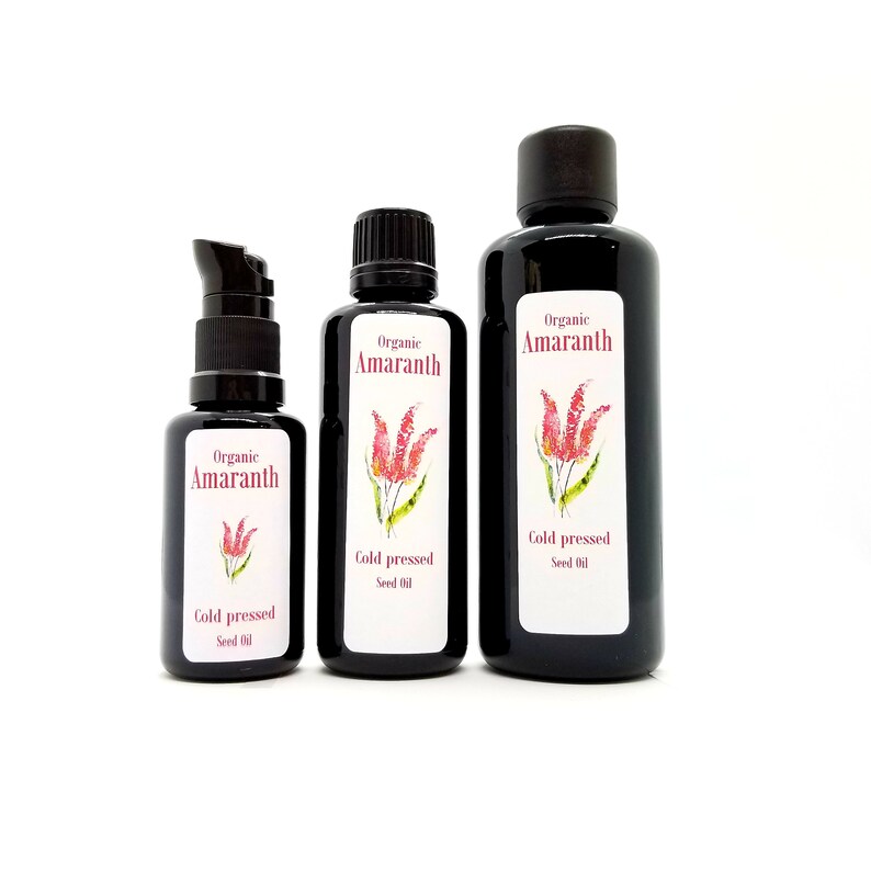Amaranth Seed Oil amaranthus Caudatus Organic Cold Pressed Etsy