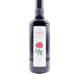 Organic Rose Hydrosol Bulgaria Face Toner Hydration Mist Lightweight Moisturizer 100% all Natural Bulgaria Rosa Damascena Damask rose water