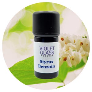 Styrax Benzoin Essential Oil Rare Organic STEAM DISTILLED Resin Indonesia Styracaceae Natural Fixative Perfume Cologne