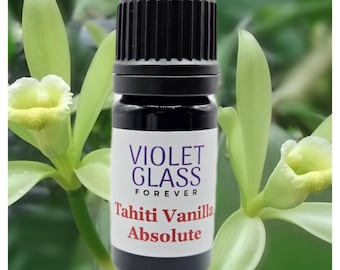 Tahiti Vanilla ABSOLUTE Oil Rare Tahitian Tahitensis Perfumery Perfume Sweet Dry Creamy Warm Cologne Essential Fixative Natural High Quality