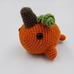 Pumpkin Narwhal Crochet Pattern, Halloween Pattern, Crochet Pumpkin, Narwhal Crochet Pattern, Halloween Decor, Pumpkin Spice, Narwhal Plush