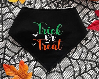 Kolekcja Halloween „Cukierek albo psikus” – śliniaczek dla niemowląt w stylu bandany