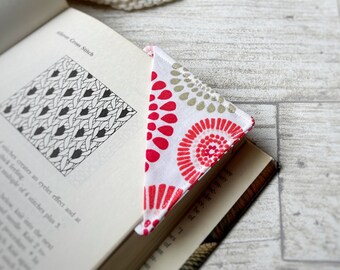 Fabric Corner Bookmark - Sunburst