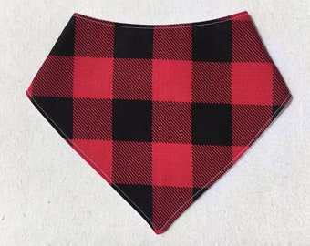 Lightweight Bandana Bib - Buffalo Lumberjack Plaid