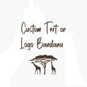 Personalized Dog Cat Pet Bandana - Over the Collar, Snap or Tied style