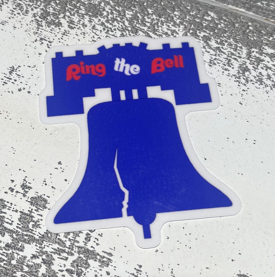 Phillies Ring the Bell Sticker Decal- Philly Sports Team Sticker ...