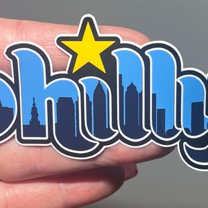 Philly Connect Phillies sticker decal- Philly Sports Team Sticker Philadelphia sticker  Phillies stickers- Philly mascots