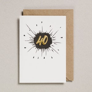 Età ricamata: 40 neri