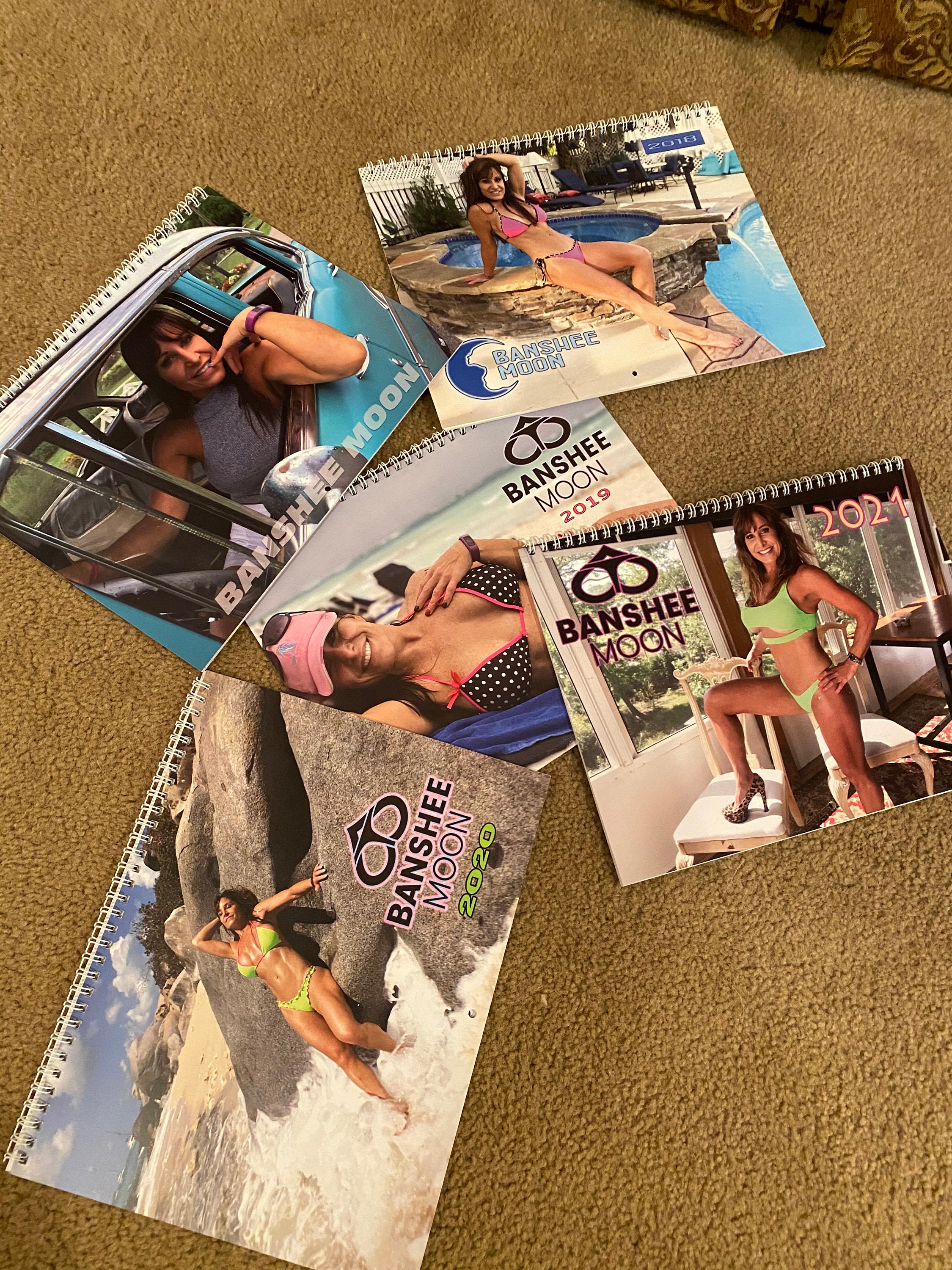 All Six Farm Girl Banshee Moon Calendars 2017 2022 Signed Etsy Finland